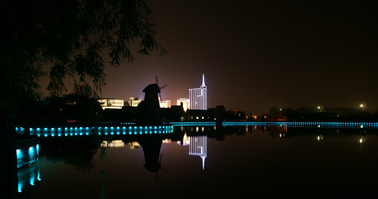 壽光彌河公園景觀(guān)亮化